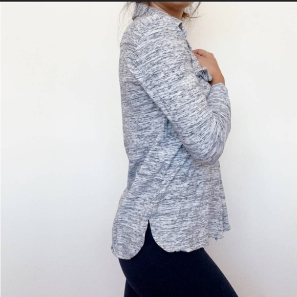 NWOT Liz Claiborne Lightweight 3/4 sleevesButton Down Large Petite - Picture 1 of 7